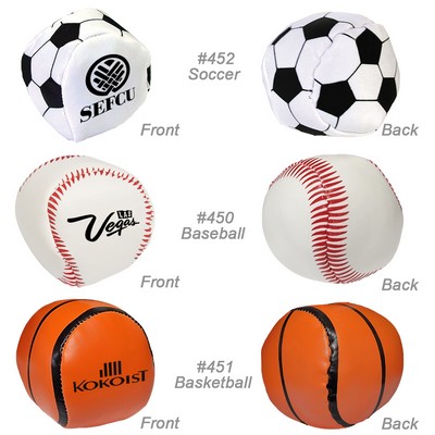 3" Squeezable Sports Balls & Stress Relievers