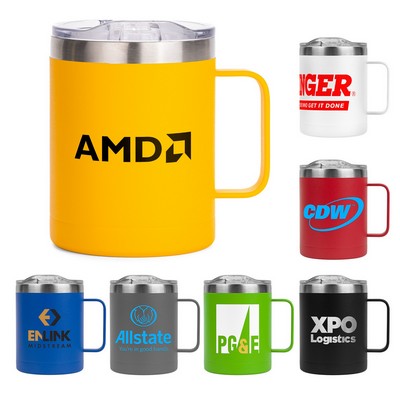 14 Oz. Powder Coated Campfire Mug