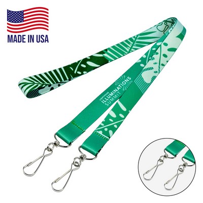 ¾" USA Made Double Ended Lanyard